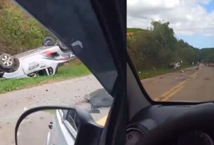 Acidente em São Paulinho-Presidente Kennedy