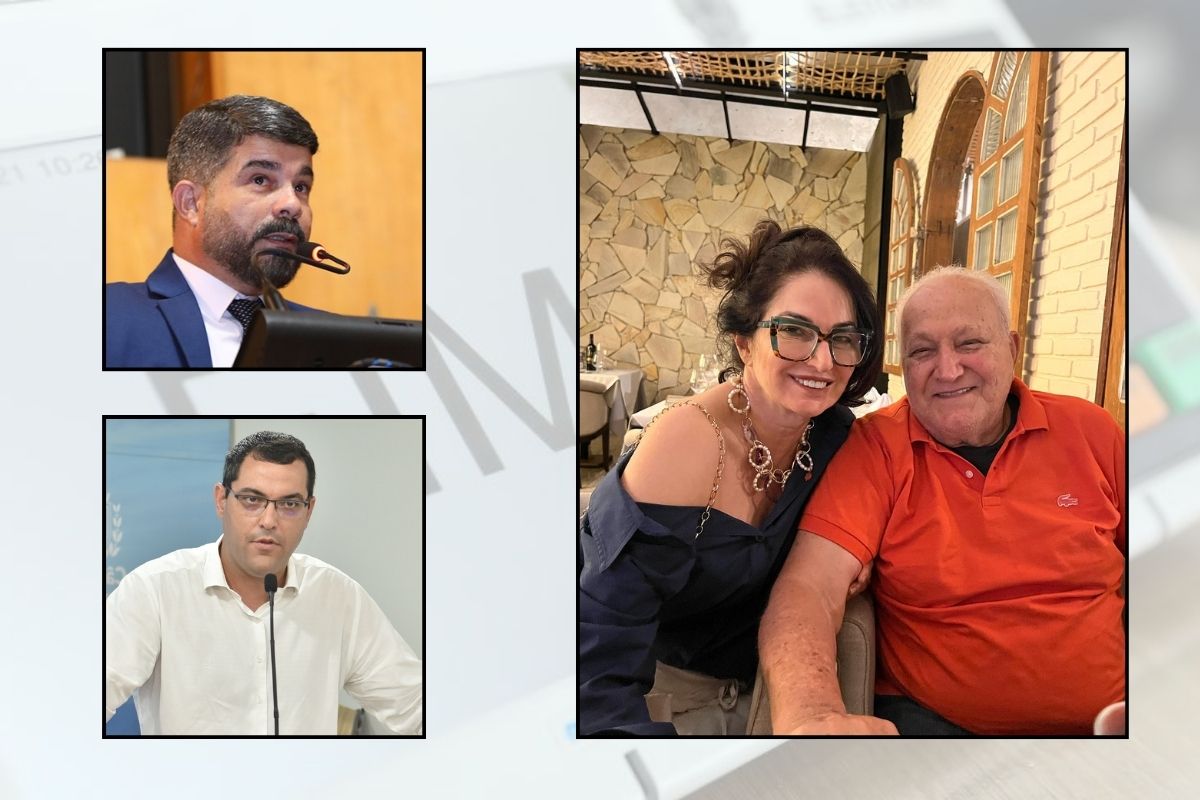 Allan, Bruno, Norma e Ferraço-Cachoeiro