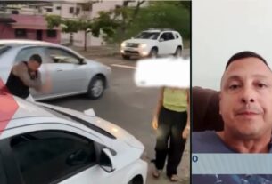 Ataque de fúria-Briga de trânsito-Cachoeiro