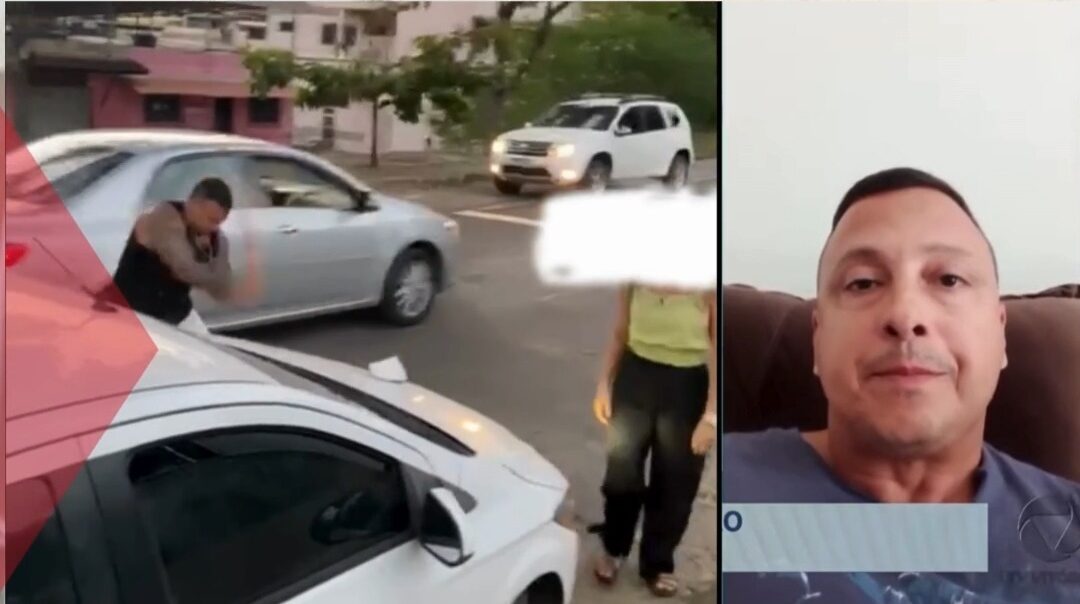 Ataque de fúria-Briga de trânsito-Cachoeiro