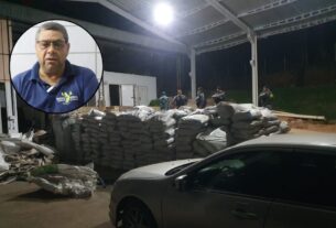 Carga de adubo roubada de Itapemirim-Enildo Bananeiro-Rio Novo do Sul