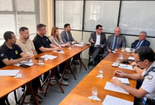 Marcelo Santos cria grupo para monitorar pautas da Segurança Pública no ES