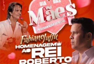 Sexta tem show especial do Dias das Mães com Fabiano Juffo em Castelo