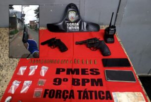 Tropa come peixe-tiros no Zumbi-Cachoeiro