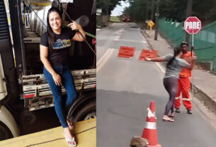 Briga de trânsito pré-candidata a vereadora de Cachoeiro