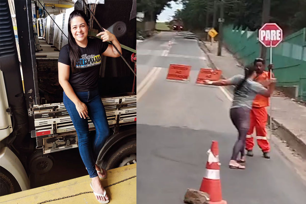 Briga de trânsito pré-candidata a vereadora de Cachoeiro