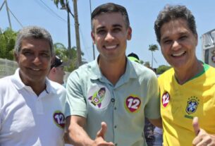 Vidigal, Weverson e Ricardo Ferraço