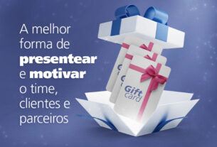 Giftcards são opções de presentes corporativos no fim de ano