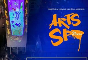 Arts SP - 3ª edição conecta arte urbana, tecnologia e música em projeções