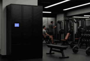 Lockers inteligentes otimizam rotina nas academias