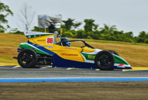 Piloto estréia com dois pódios na Fórmula Vee