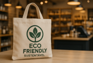 Ecobag une estilo e sustentabilidade em itens reutilizáveis