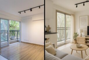 Parceria da Lello Imóveis decora imóvel antes da compra