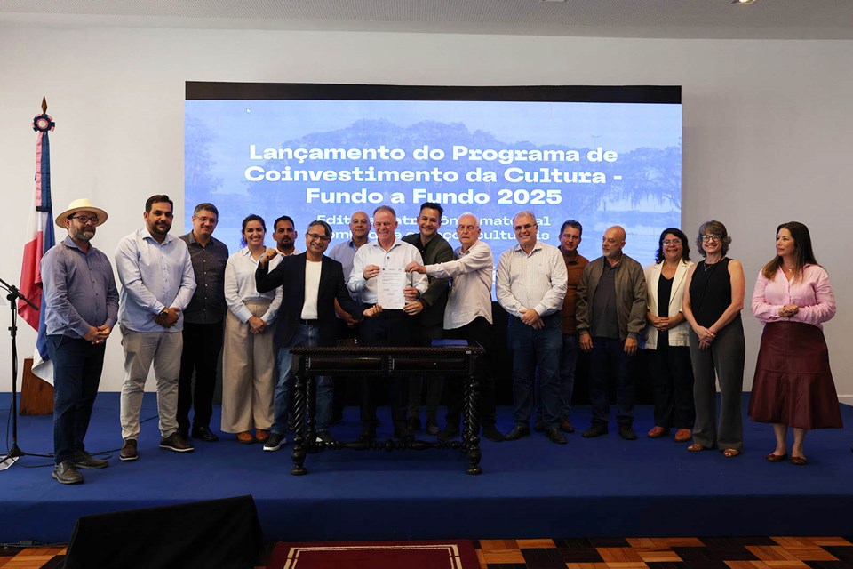 Casagrande lança novo ciclo de investimentos do Programa Fundo a Fundo da Cultura