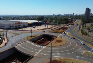 Novo viaduto em Maringá já impacta comércio local