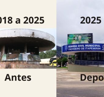 Bolo de Noiva - antes e depois - Cachoeiro