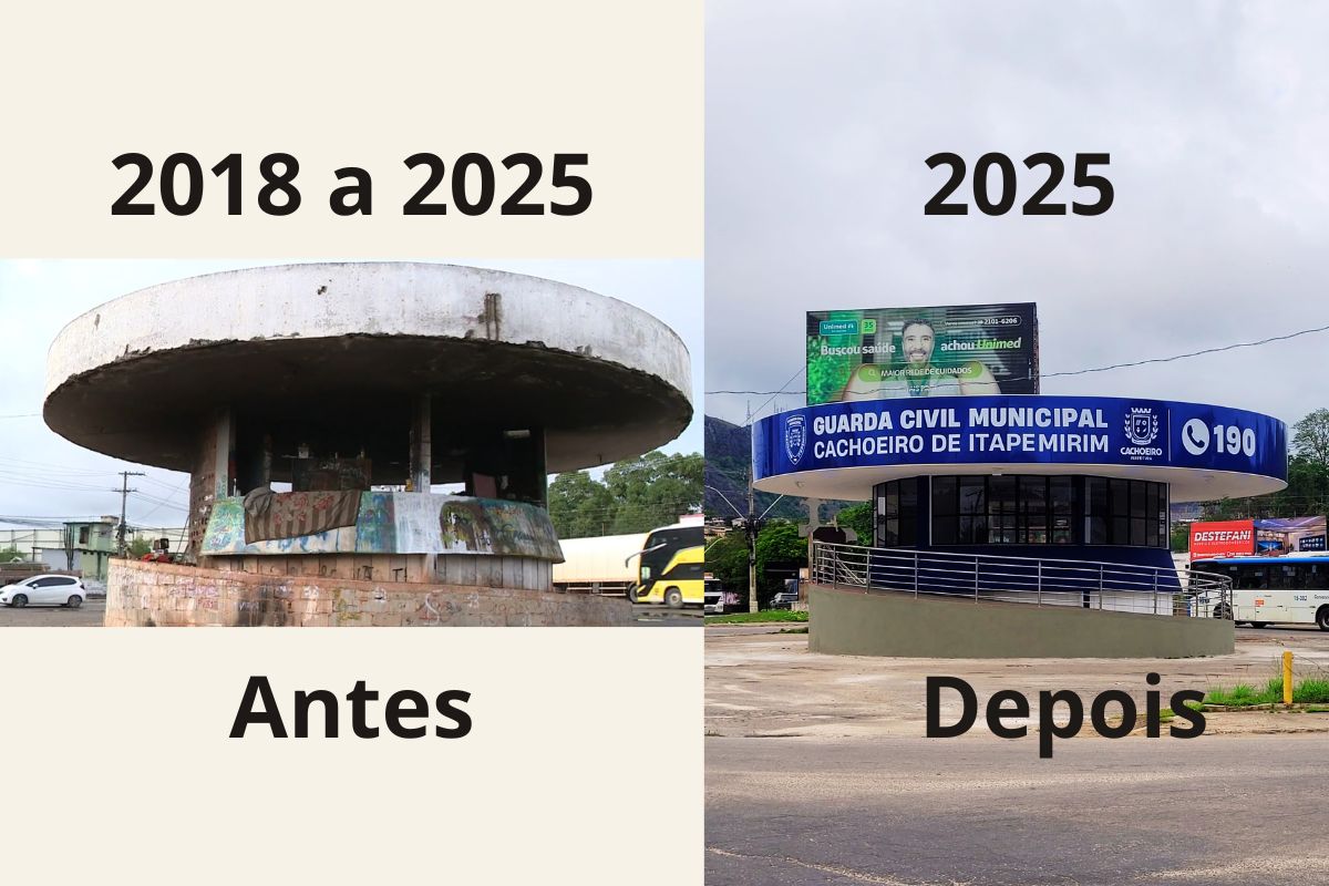 Bolo de Noiva - antes e depois - Cachoeiro