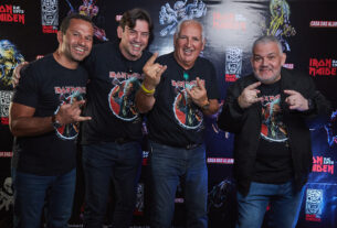 Iron Maiden lança relógio oficial 50 anos edição limitada