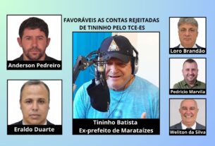 Tininho Batista fica inelegível por oito anos após Câmara confirmar rejeição de contas