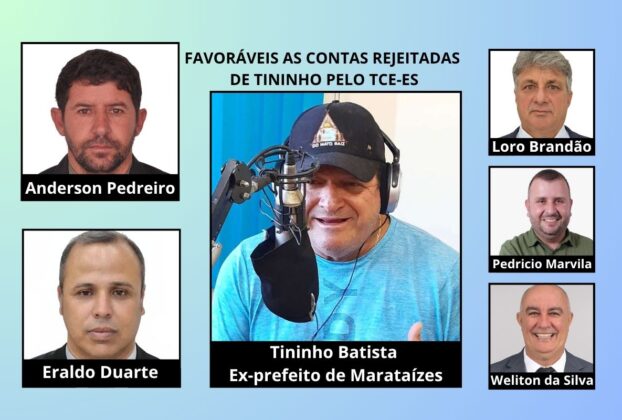 Tininho Batista fica inelegível por oito anos após Câmara confirmar rejeição de contas