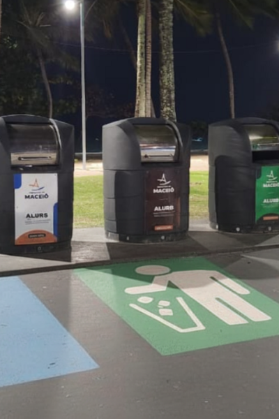 Contentores para resíduos auxiliam na prevenção da dengue