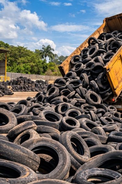 Importadores recolhem 384 mil toneladas de pneus em 2025