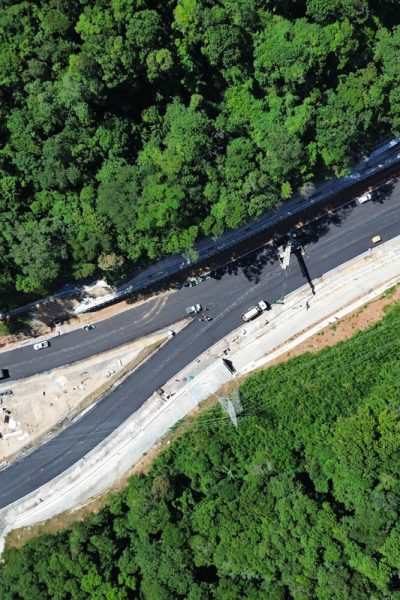 Ponte de Guaratuba usa 23 mil pneus reciclados para asfalto