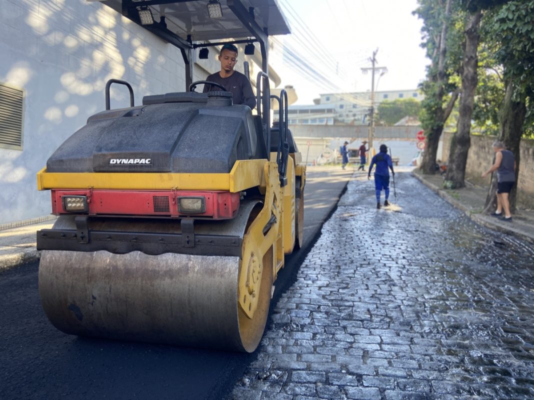 Pavimentação de Ruas de Cachoeiro - gestão Ferraço 6