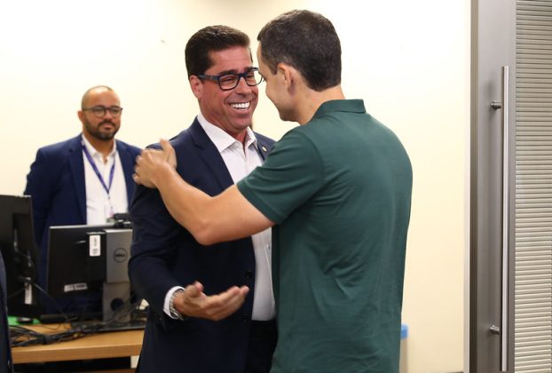 Pazolini e Marcelo Santos