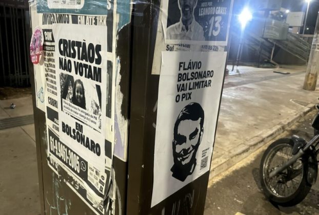 Militância de esquerda mobiliza jovens para buscar votos de idosos e indecisos