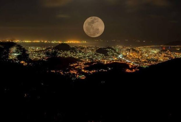 Parque da Fonte Grande recebe edição especial com vista panorâmica para lua cheia