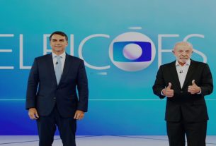 Primeiro bloco do debate é marcado por disputa econômica e ataques entre Lula e Flávio